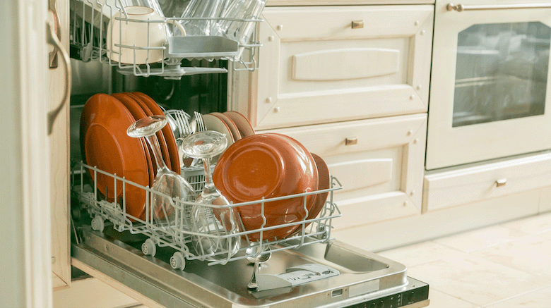 Water efficient dishwasher fashion