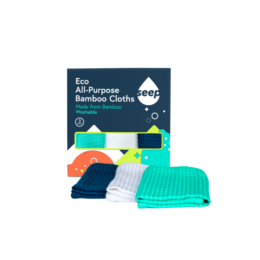 Seep Eco All Purpose Bamboo Cloth - Pack of 3