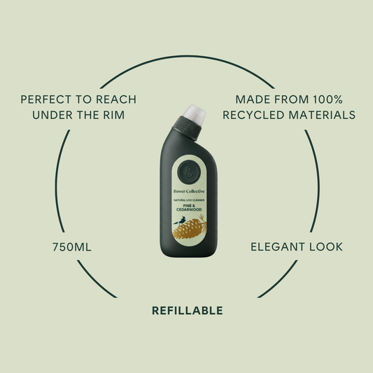 Reusable Dispenser Bottle for Pine & Cedarwood Loo Cleaner (empty) - 750ml