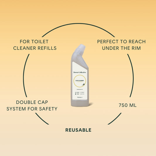 Reusable Dispenser Bottle for Yuzu Lemon Loo Cleaner (empty) - 750ml