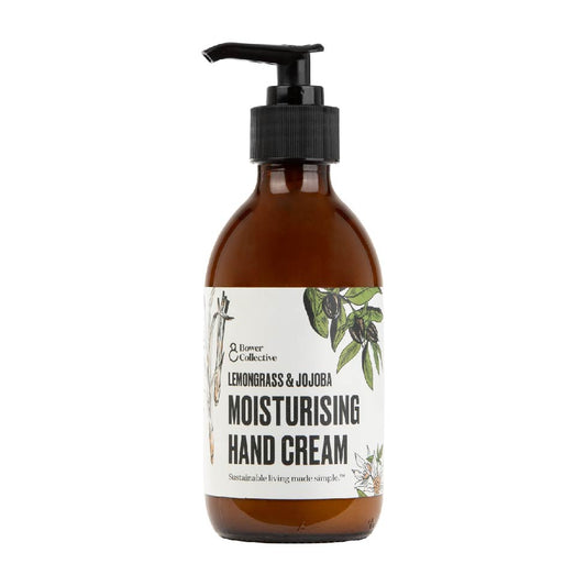 Bower Hand Cream - Lemongrass & Jojoba 250ml Pump Bottle