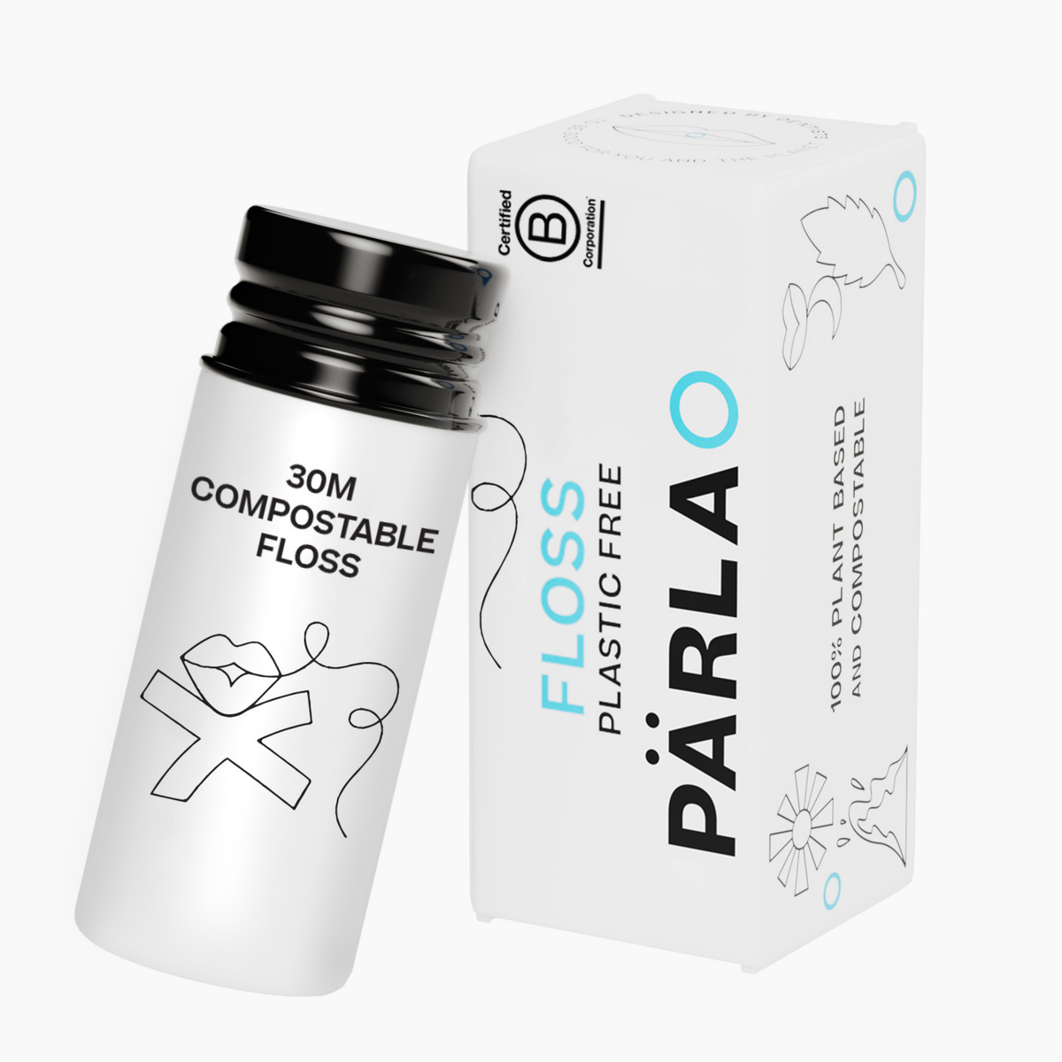 PÄRLA FLOSS Plastic Free Floss 30m