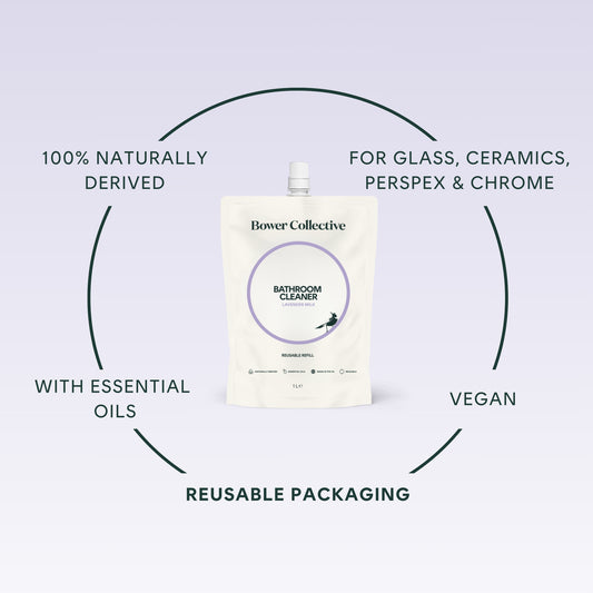 Bower Collective - Bathroom Cleaner - Lavender Milk - 1L