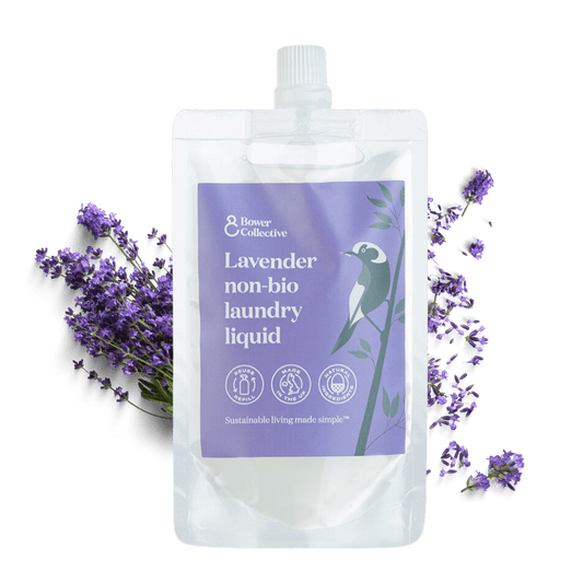 Lavender laundry liquid sample