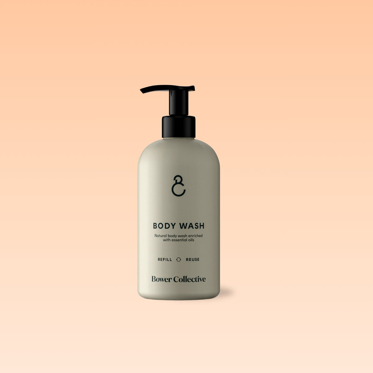 Recycled Pump Dispenser For Body Wash - 500ml