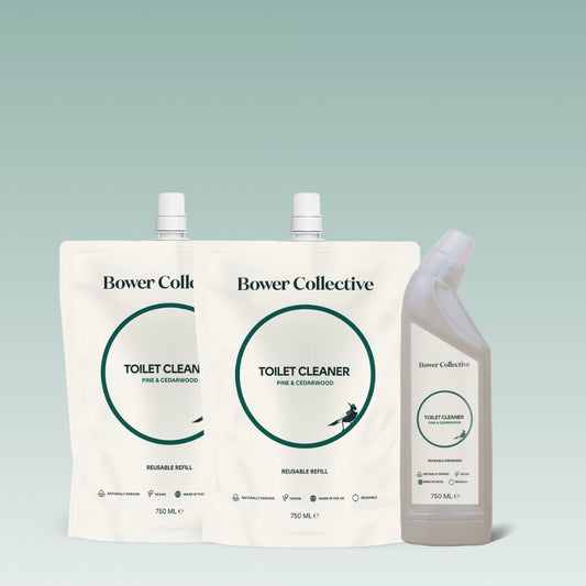 1 x reusable toilet cleaner dispenser bottle 750ml