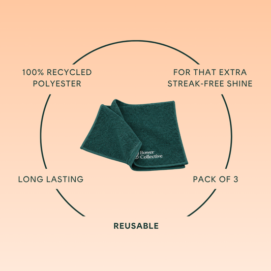 Eco Microfibre Cleaning Cloth - Forest Biome - 3 Pack
