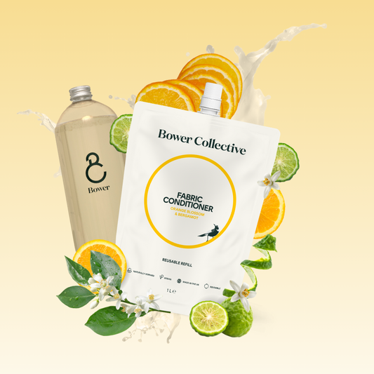 Orange blossom and bergamot fabric softener