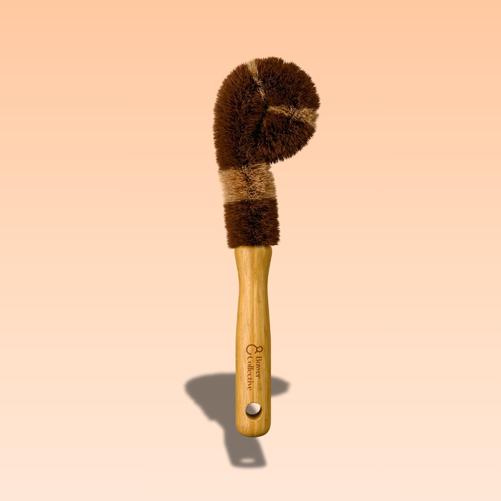 Bower Collective Bamboo Coconut Fibre Bottle Brush