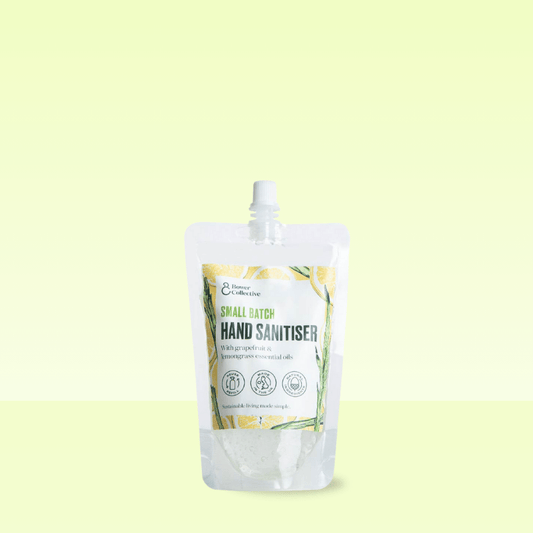 Bower Hand Sanitiser Gel, Grapefruit and Lemongrass Essential Oils Refill 200ml