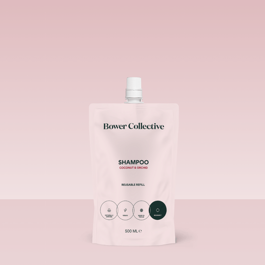 Bower Shampoo Refill - Coconut & Orchid 500ml