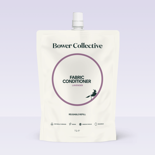 Bower Fabric Conditioner Refill - Lavender 1L - refillable pouch
