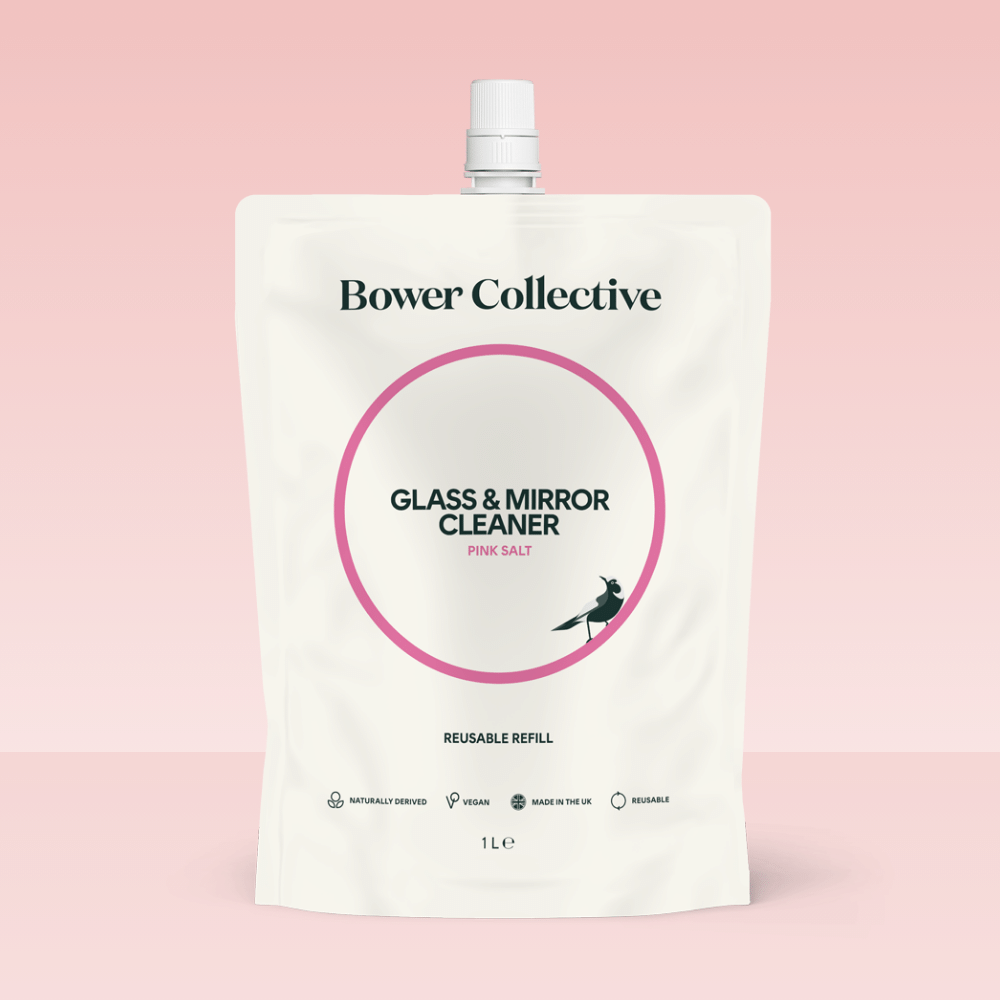 Bower Glass & Mirror Cleaner – Pink Salt 1L