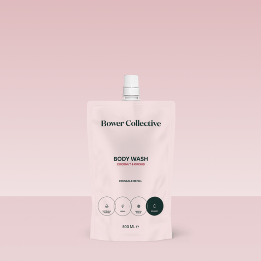 Bower Body Wash Refill - Coconut & Orchid 500ml