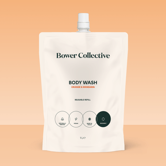 Bower Body Wash Refill - Orange & Mandarin 1L
