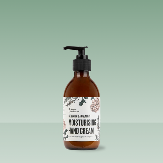 Bower Hand Cream - Rosemary & Geranium 250ml Pump Bottle