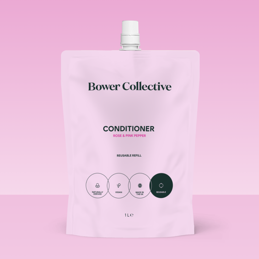 Bower Conditioner Refill - Rose & Pink Pepper 1L