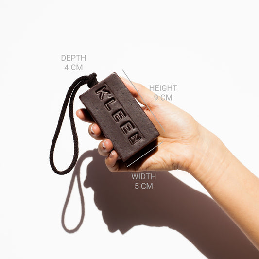 Kleen 100% Natural Soap – Tall, Dark & Handsome – Coffee, Ginger & Orange, 160g