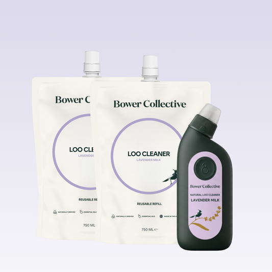 Refillable Loo Cleaner Starter Kit - Lavender Milk