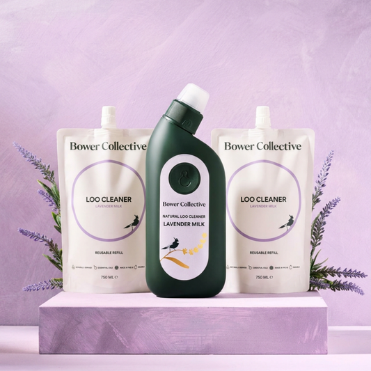 Refillable Loo Cleaner Starter Kit - Lavender Milk