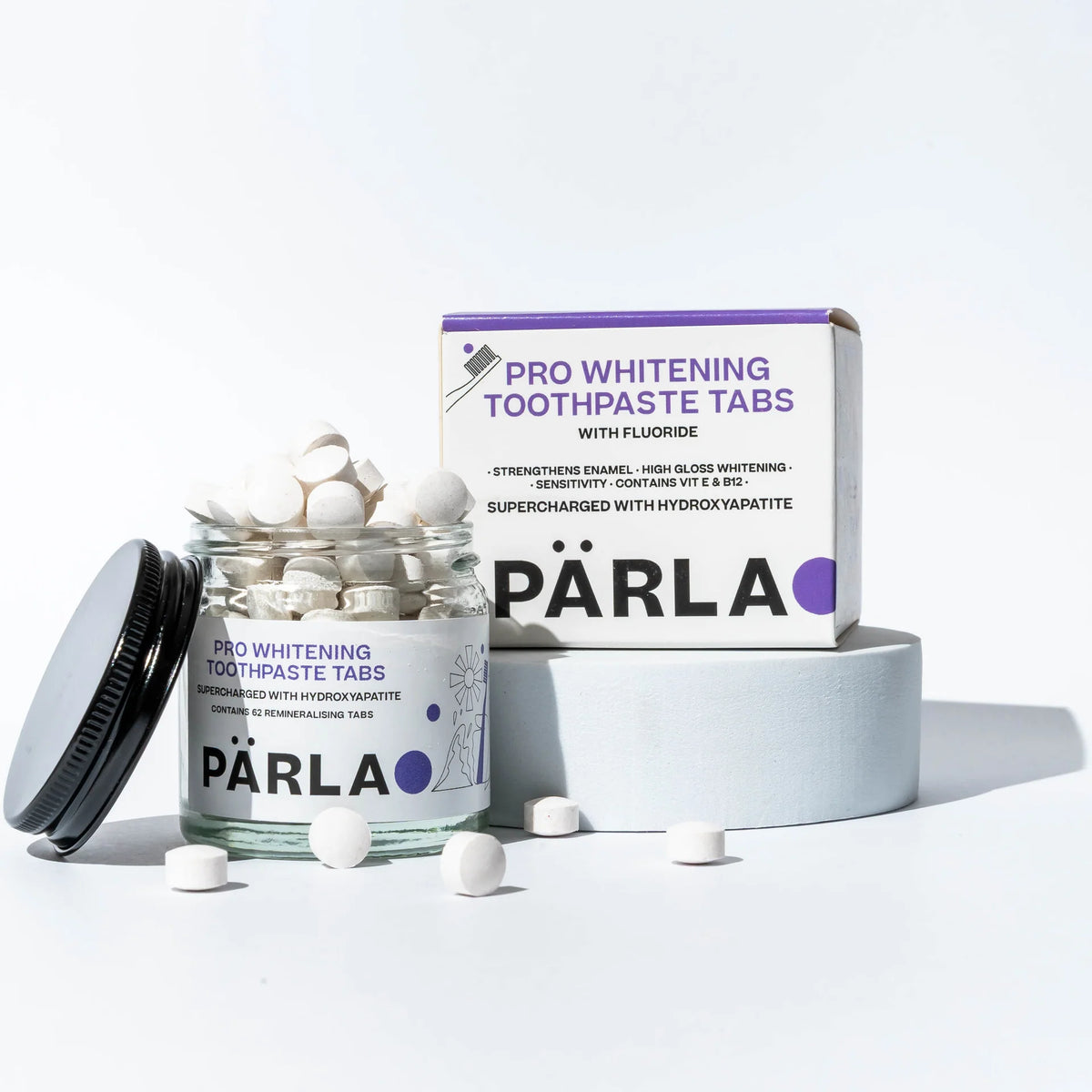PÄRLA PRO Whitening Toothpaste Tabs