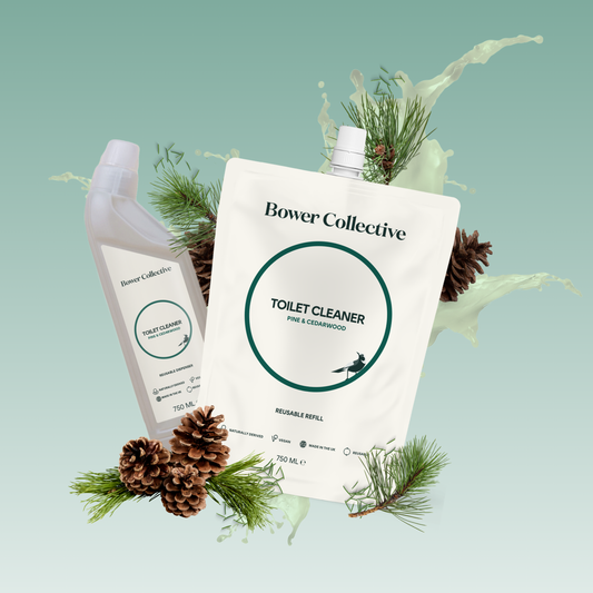 Pine cedarwood toilet cleaner