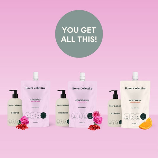 Zest & Bloom Hair & Body Care Set