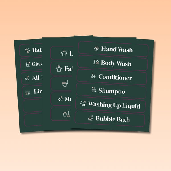 Dispenser Stickers – Bower Collective