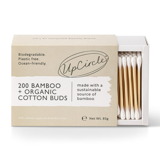 UpCircle 200 Bamboo + Organic Cotton Buds