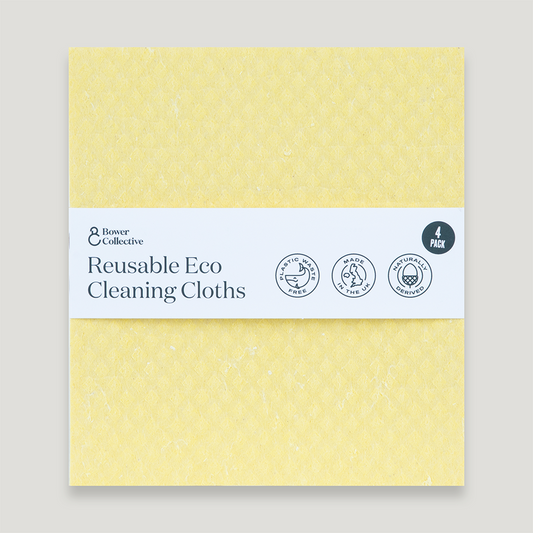 Bower Reusable Eco Cleaning Cloth - 4-pack