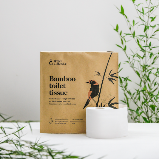 Bower Bamboo Toilet Tissue - 9 rolls