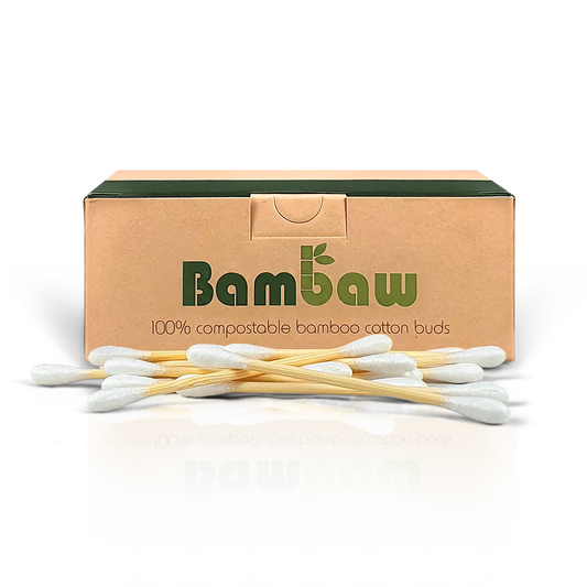 Bambaw Bamboo Cotton Buds - 200 pieces