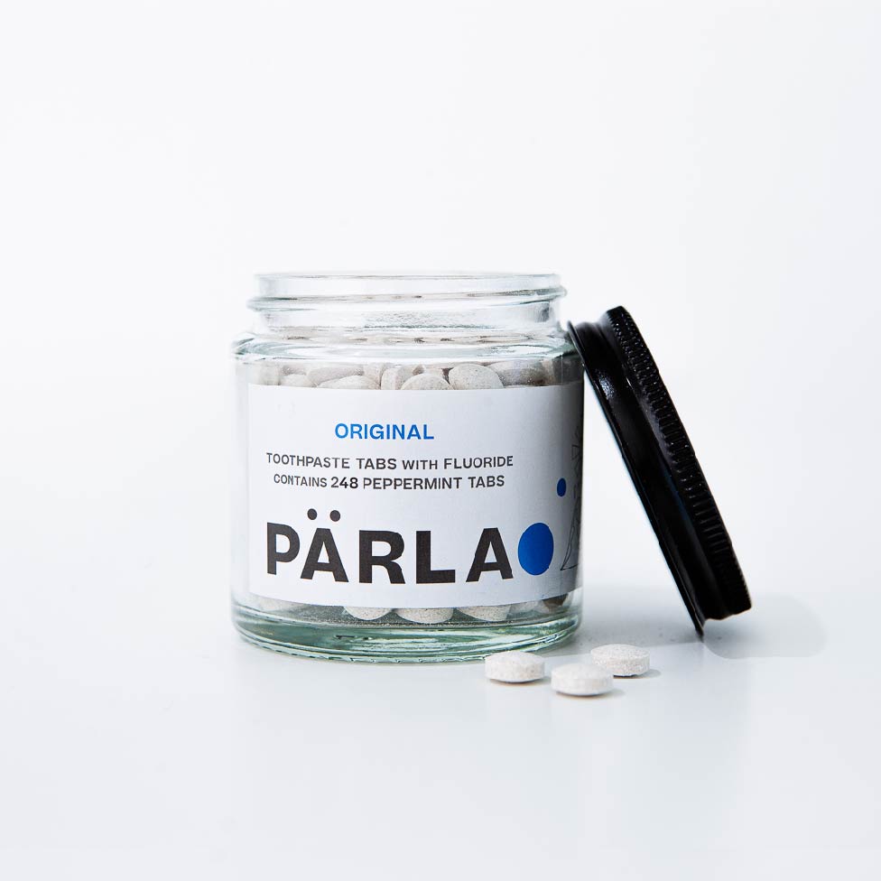 Parla Toothpaste PÄRLA ORIGINAL Naturally Whitening Toothpaste Tabs – Bower Collective