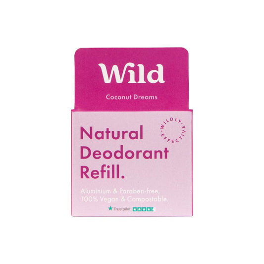 Wild Natural Deodorant Coconut Dreams Refill