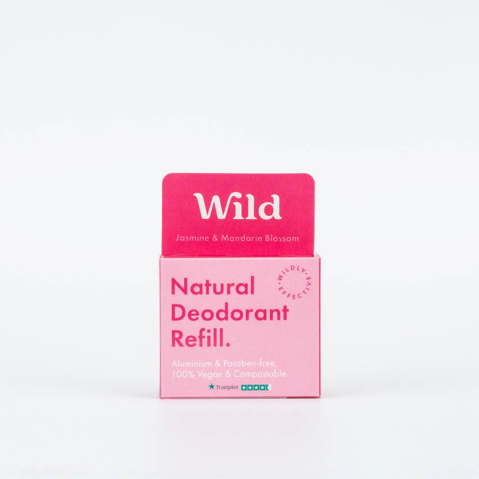 Wild Natural Deodorant Jasmine & Mandarin Blossom Refill