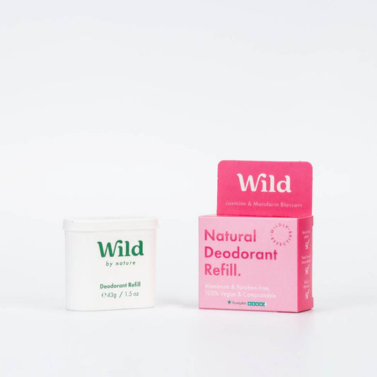 Wild Natural Deodorant Jasmine & Mandarin Blossom Refill